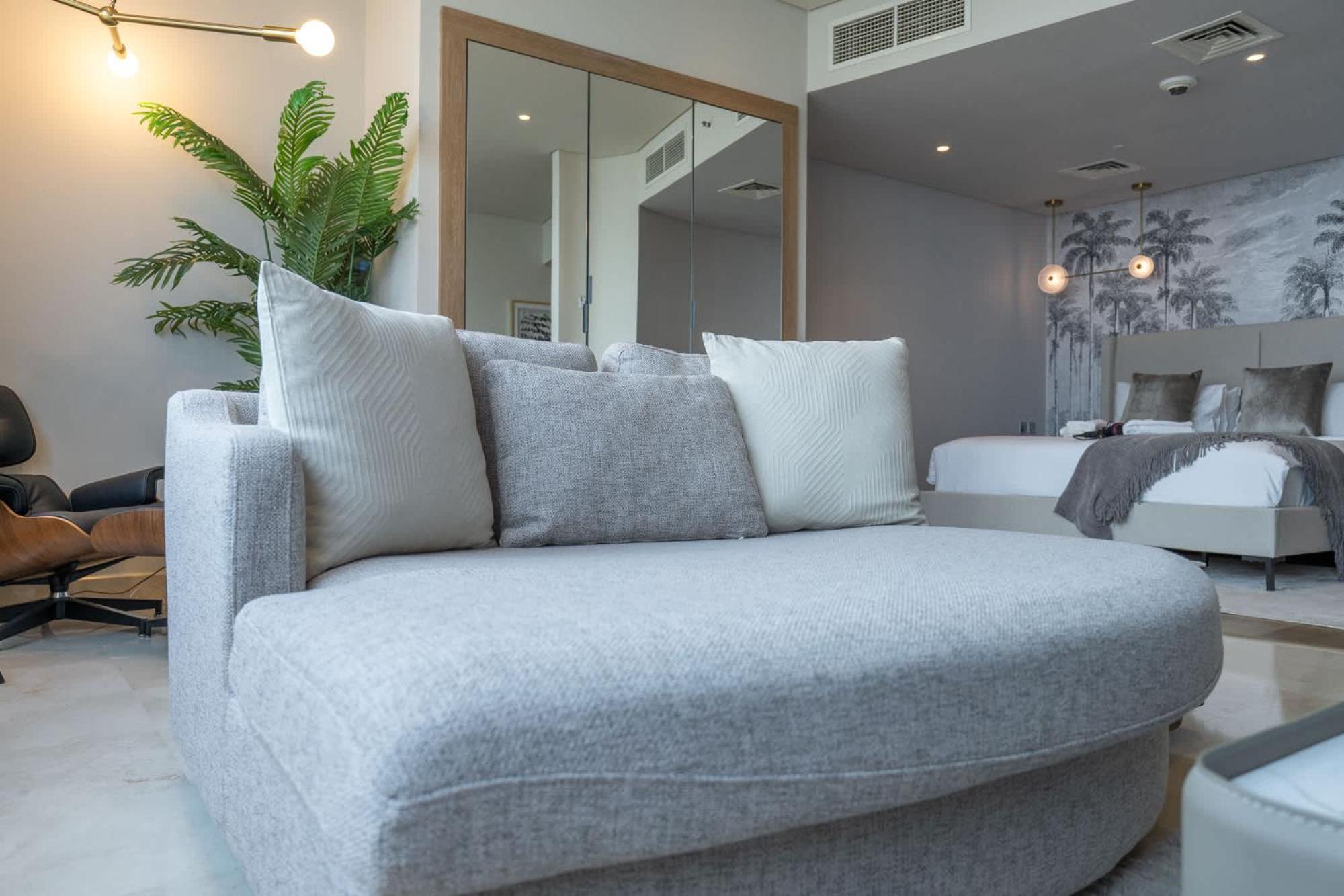 Appartement Stylish With Impressive Decor And Furniture At Sky Garden!