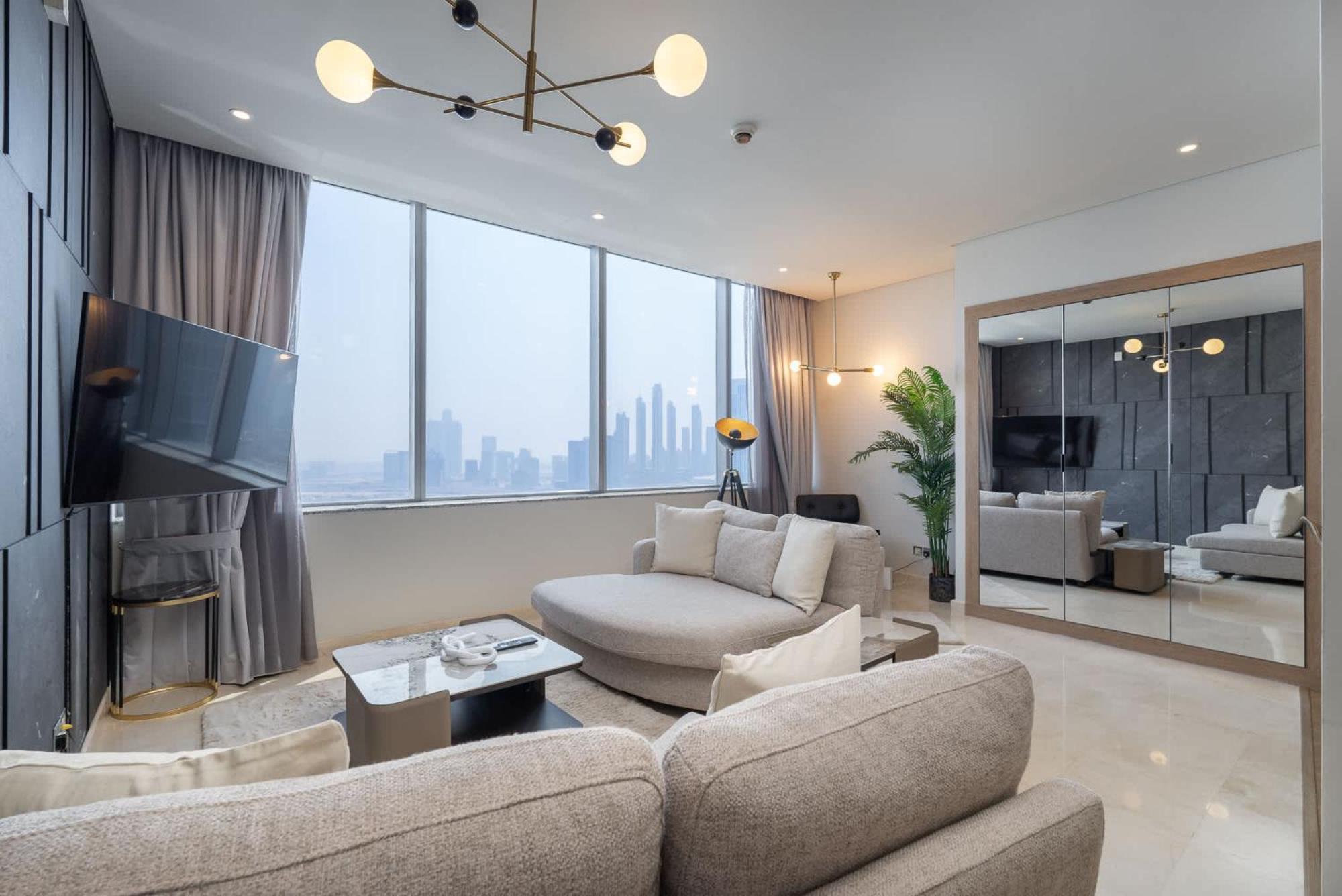 Stylish With Impressive Decor And Furniture At Sky Garden! Appartement Dubaï