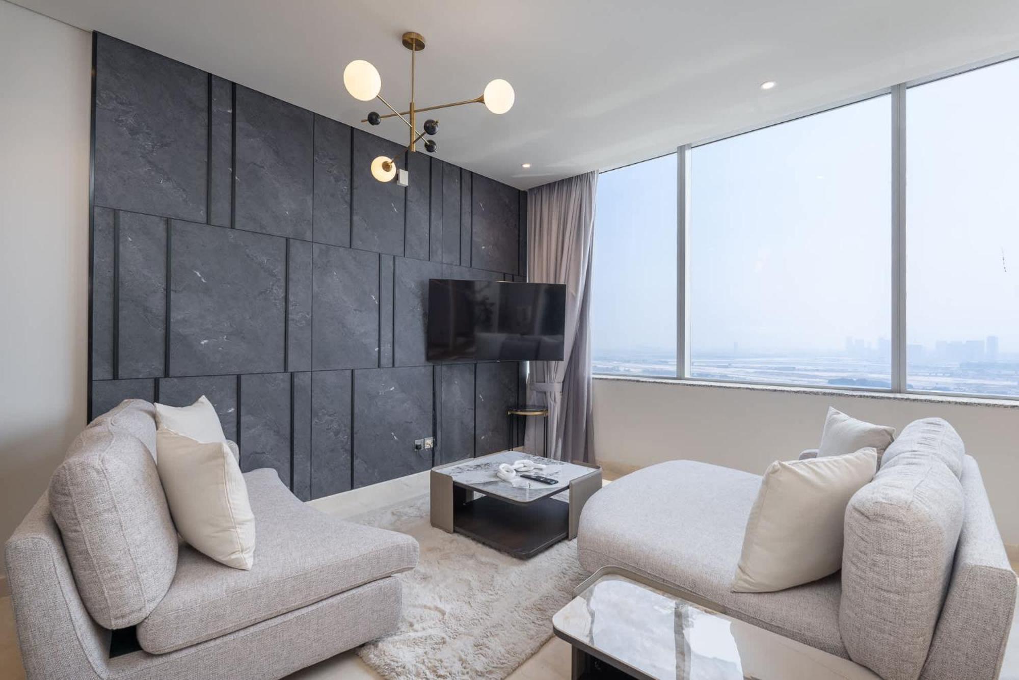Stylish With Impressive Decor And Furniture At Sky Garden! Appartement Dubaï