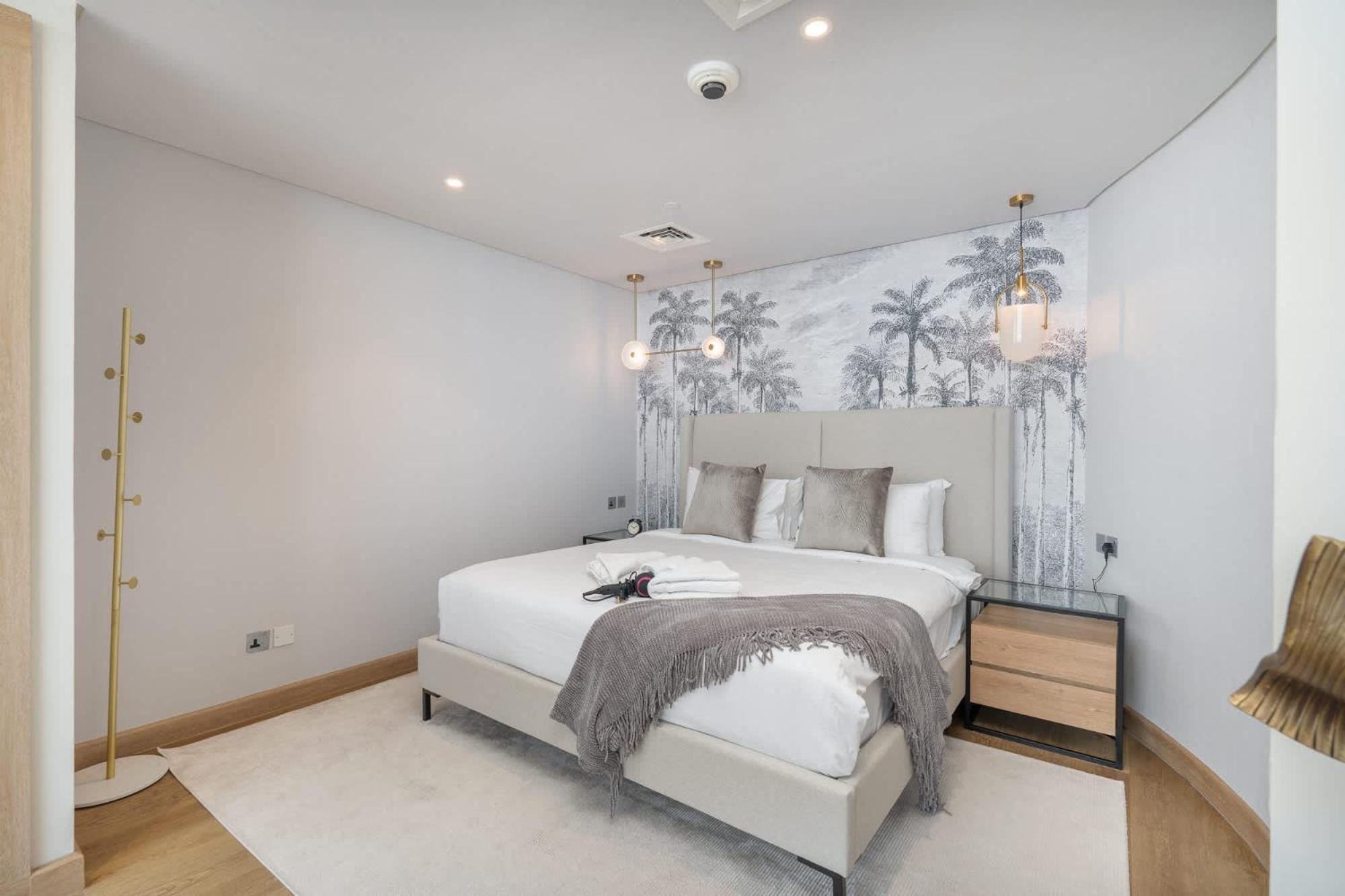Stylish With Impressive Decor And Furniture At Sky Garden! Appartement